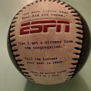 Sports Center ESPN Logo Quotes Baseball